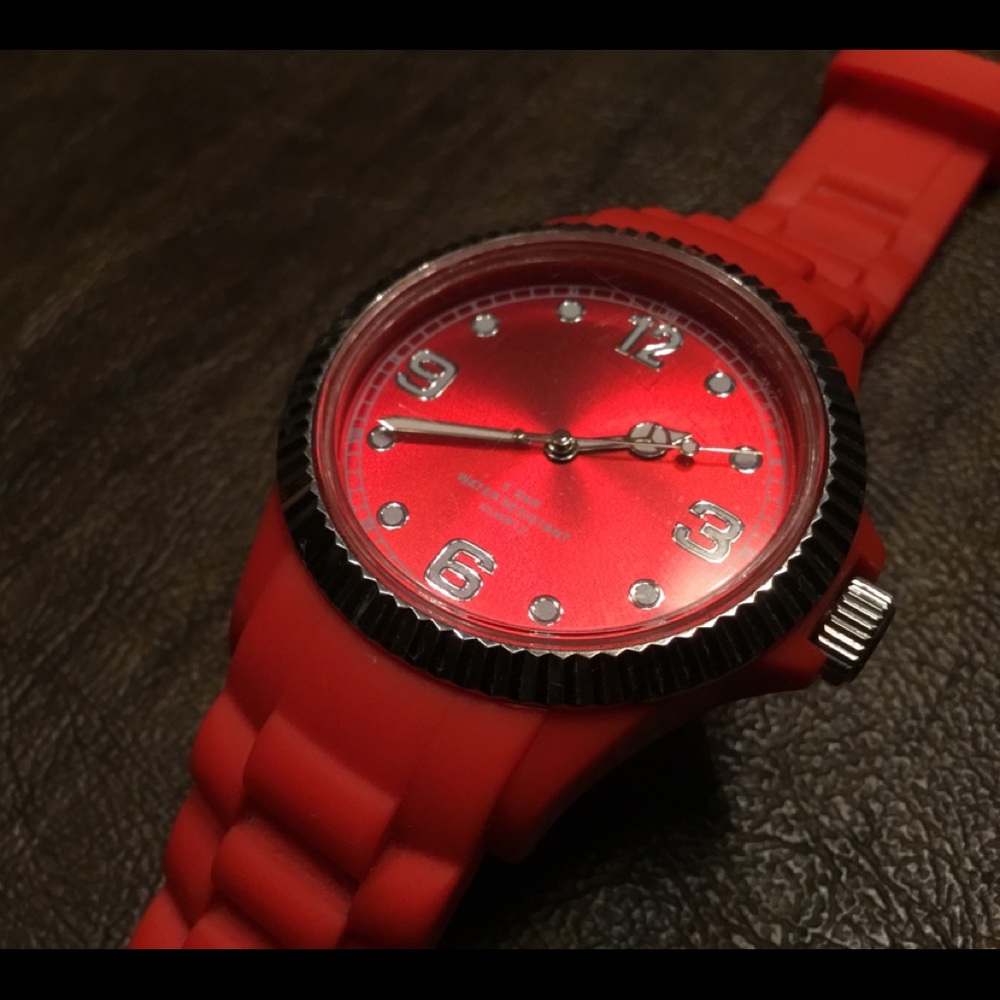 R. Schmidtmeister 5 Bar Quartz Red watch DIN8310 - Picture 5 of 7